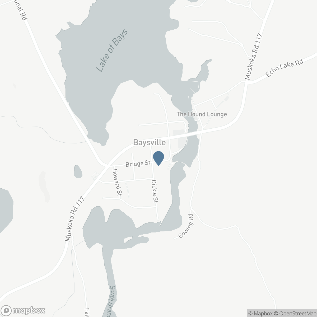 23 BRIDGE STREET, Baysville, Ontario P0B 1A0